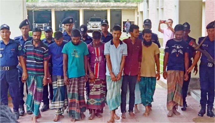 রাণীনগরে ডাকাতির ঘটনায় ৯জন গ্রেফতার, মালামাল উদ্ধার