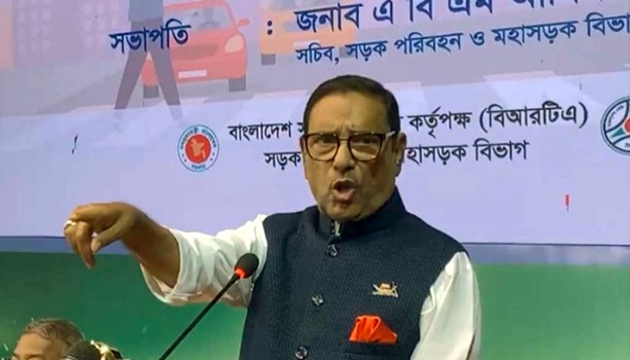 বিএনপির খায়েশ পূরণ হবে না: ওবায়দুল কাদের