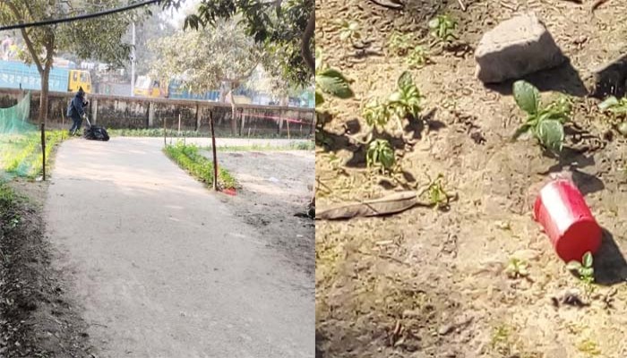 মহাদেবপুরে নির্বাচন কমিশন অফিস এলাকা থেকে ককটেল উদ্ধার