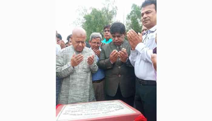 পত্নীতলায় মসজিদ নির্মাণ ও সাইকেল গ্যারেজের উদ্বোধন
