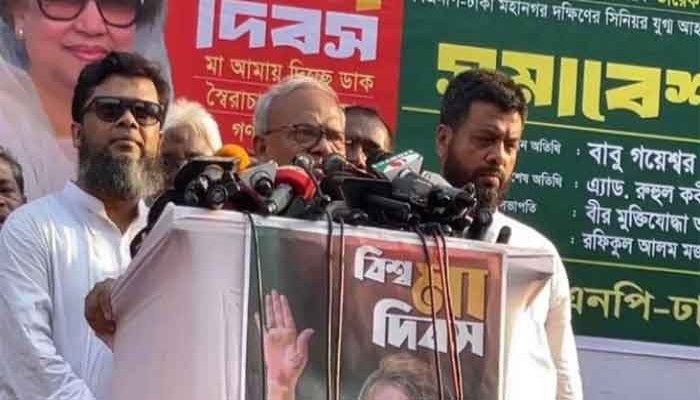 এই দুঃশাসন জনগণ বেশি দিন মানবে না: রিজভী