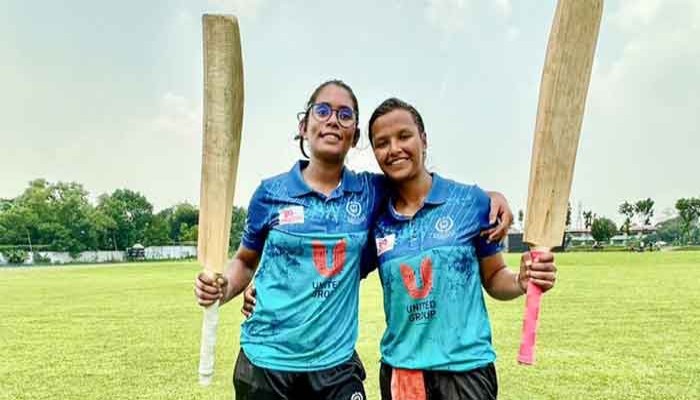 জোড়া সেঞ্চুরিতে ইতিহাস গড়লেন মুর্শিদা-সোবহানা