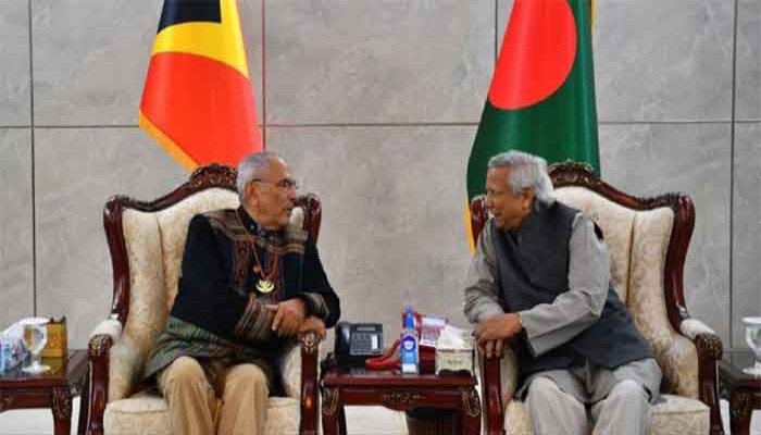 ড. ইউনূসই একমাত্র নেতা, যার এত যোগ্যতা: পূর্ব তিমুরের প্রেসিডেন্ট