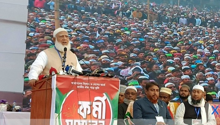 ডামি সরকার আওয়ামী লীগ এক ফুঁৎকারেই উড়ে গেছে-ঠাকুরগাঁওয়ে জামায়াত আমির