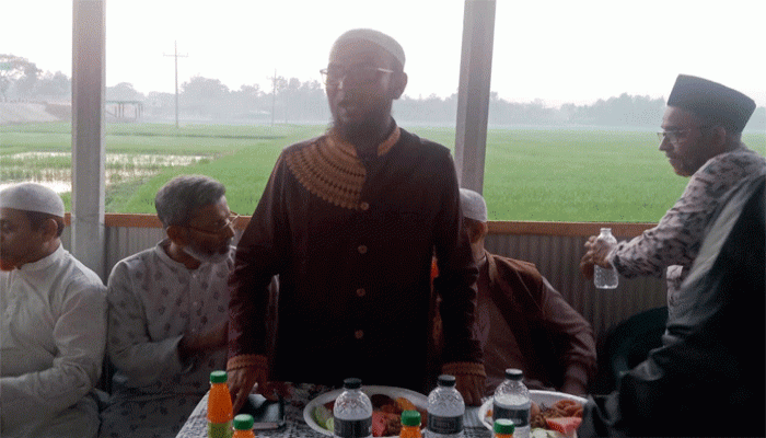 নওগাঁ-৬ আসনে জামায়াতের মনোনিত প্রার্থীর মতবিনিময়