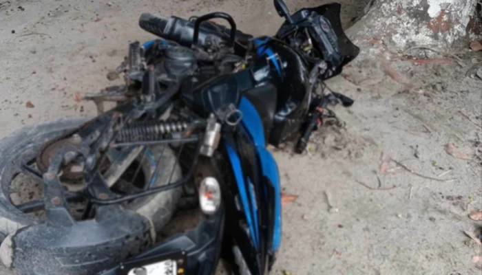 মোটরসাইকেলে মাইক্রোর ধাক্কা, প্রাণ গেল স্বামী-স্ত্রীর