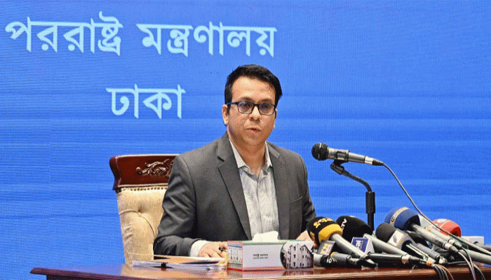 হাসিনাকে ফেরত চাওয়া চিঠির জবাব এখনো দেয়নি ভারত: মুখপাত্র
