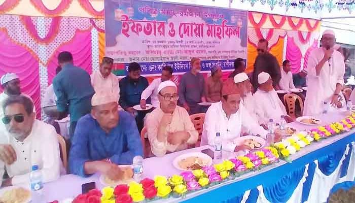 রাণীনগরে বিএনপি ও অঙ্গ সহযোগী সংগঠনের আয়োজনে দোয়া মাহফিল ও ইফতার
