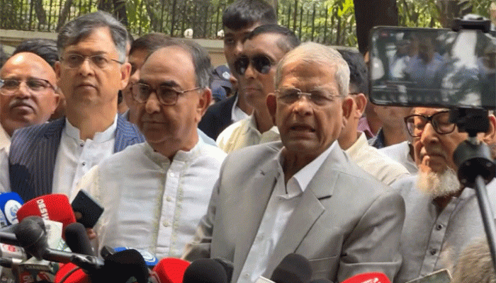 প্রধান উপদেষ্টার সঙ্গে আলোচনায় সন্তুষ্ট নয় বিএনপি