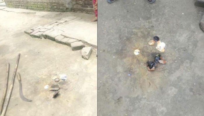 বিএনপি নেতার বাড়ির সামনে ককটেল বিস্ফোরণ
