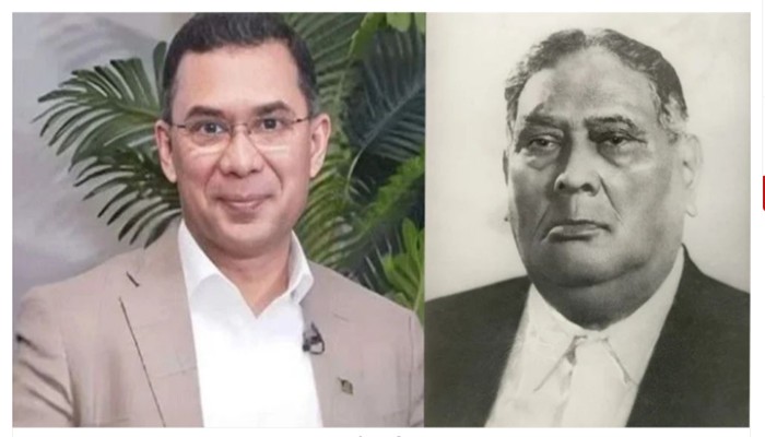 শেরে বাংলা এ কে ফজলুল হক  নাম ইতিহাসে স্বর্ণাক্ষরে লেখা থাকবে: তারেক রহমান