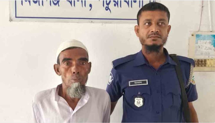 শিশু ধর্ষণচেষ্টা মামলায় বৃদ্ধ গ্রেপ্তার