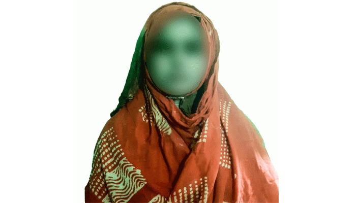 কাটাখালি থানার মীরকামারী এলাকার পেশাদার মাদক কারবারী বিবিজান গ্রেফতার