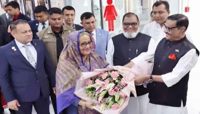 থাইল্যান্ডে ছয় দিনের সরকারি সফর শেষে দেশে ফিরলেন প্রধানমন্ত্রী