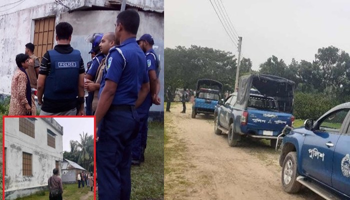 জঙ্গি আস্তানা সন্দেহে নেত্রকোণায় একটি বাড়ি ঘিরে রেখেছে পুলিশ