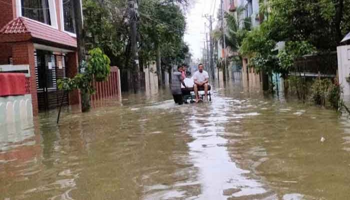 সিলেটে পানিবন্দি মানুষের সংখ্যা ১০ লাখ ছাড়িয়েছে