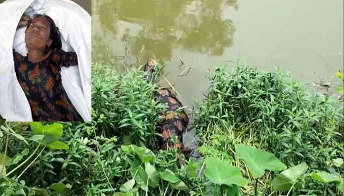 ফুলবাড়ীতে পুকুর থেকে অজ্ঞাত নারীর মরদেহ উদ্ধার