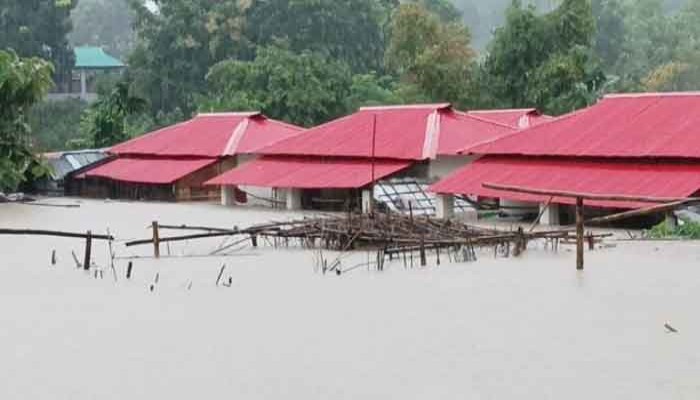 টানা বর্ষণে রাঙ্গামাটিতে বন্যা পরিস্থিতির অবনতি