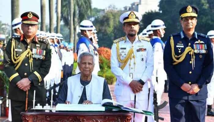 আমরা কেউ কারও শত্রু হবো না: প্রধান উপদেষ্টা