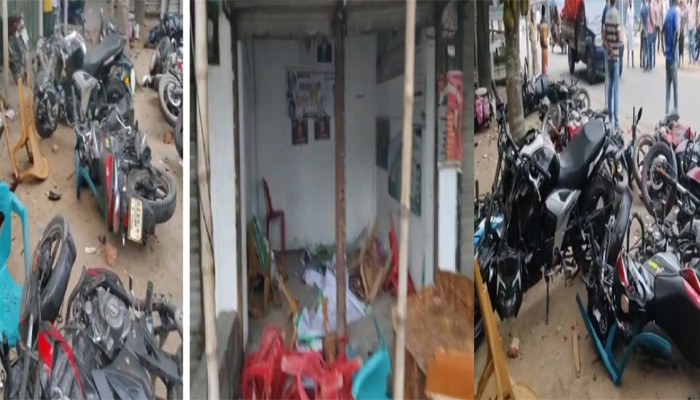 পাবনায় কলেজের অভিবাবক প্রতিনিধি নির্বাচনের মনোনয়নপত্র তোলাকে কেন্দ্র করে বিএনপি ও জামায়াতের মধ্যে সংর্ঘষ