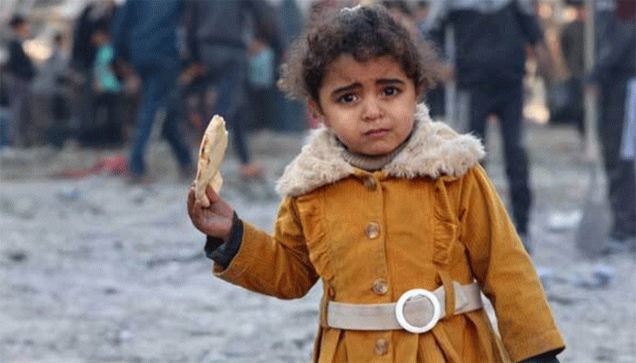 গাজায় ২ দিনে অনাহারে আরও ২৯ জনের মৃত্যু