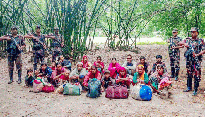 চাঁপাইনবাবগঞ্জ সীমান্ত দিয়ে ২০ জনকে পুশ ইন