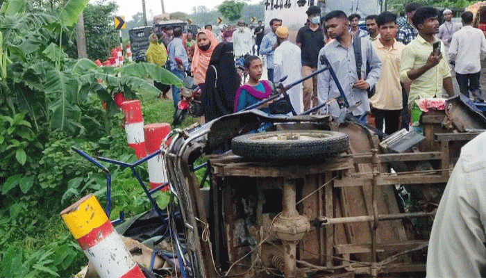 ময়মনসিংহে বাস ও সিএনজিচালিত অটোরিকশার সংঘর্ষে ২জন নিহত