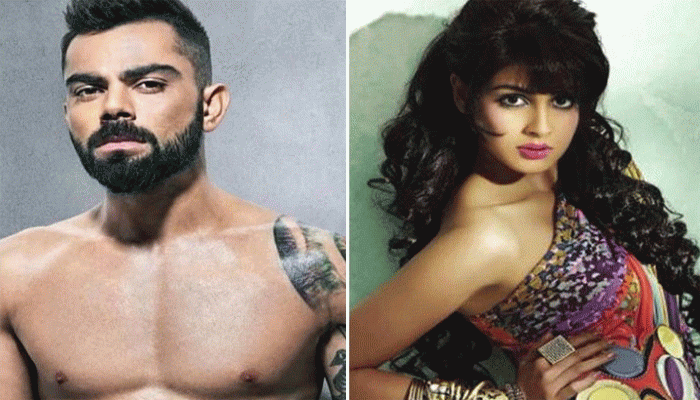 বিরাটের টাই ধরে ইশারা জেনেলিয়ার! বিরাটের টাই ধরে ইশারা জেনেলিয়ার!