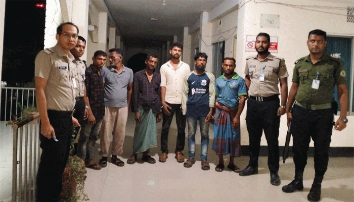 নোয়াখালীতে ১১ মাদকসেবীর কারাদন্ড