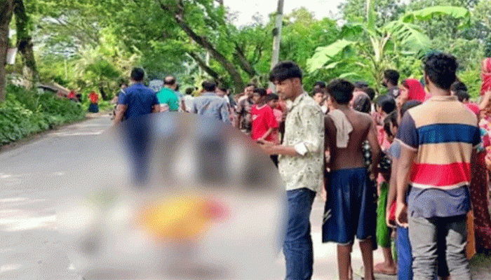 পাবনায় পণ্যবাহী ট্রাকচাপায় গৃহবধূর মৃত্যু