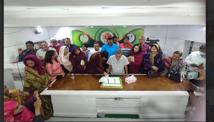 বর্ণাঢ্য আয়োজনে পাবনা দেশের জনপ্রিয় টিভি এনটিভির ২৩ বছরে পর্দাপন উদযাপন বর্ণাঢ্য আয়োজনে পাবনা দেশের জনপ্রিয় টিভি এনটিভির ২৩ বছরে পর্দাপন উদযাপন