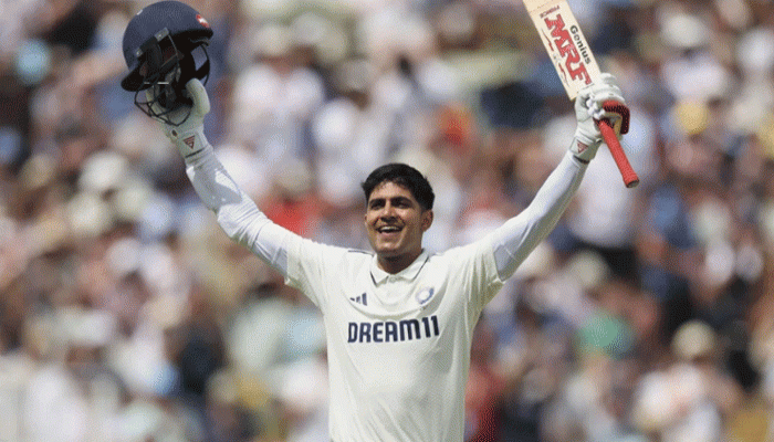 ইংল্যান্ডের মাটিতে ডাবল সেঞ্চুরি হাঁকিয়ে গিলের রেকর্ড