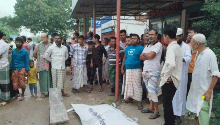 পাবনায় ট্রাকের চাপায় ভ্যানচালক নিহত