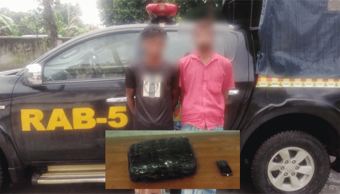 নাটোরে গাঁজাসহ ২ জন মাদক কারবারী গ্রেফতার নাটোরে গাঁজাসহ ২ জন মাদক কারবারী গ্রেফতার