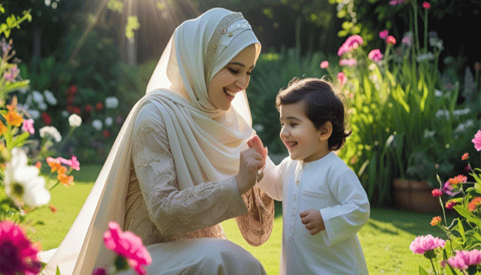 প্রতিটি মহান সন্তানের পেছনে থাকেন এক মহীয়সী মা