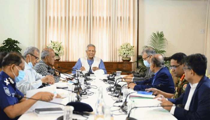 আগামী নির্বাচন অবাধ ও নিরপেক্ষ করতে আইনশৃঙ্খলা বাহিনীকে নির্দেশ প্রধান উপদেষ্টার আগামী নির্বাচন অবাধ ও নিরপেক্ষ করতে আইনশৃঙ্খলা বাহিনীকে নির্দেশ প্রধান উপদেষ্টার