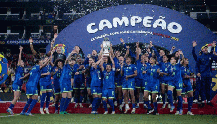 টানা পঞ্চমবার নারী কোপা আমেরিকা ফুটবলে শিরোপা জিতলো ব্রাজিল