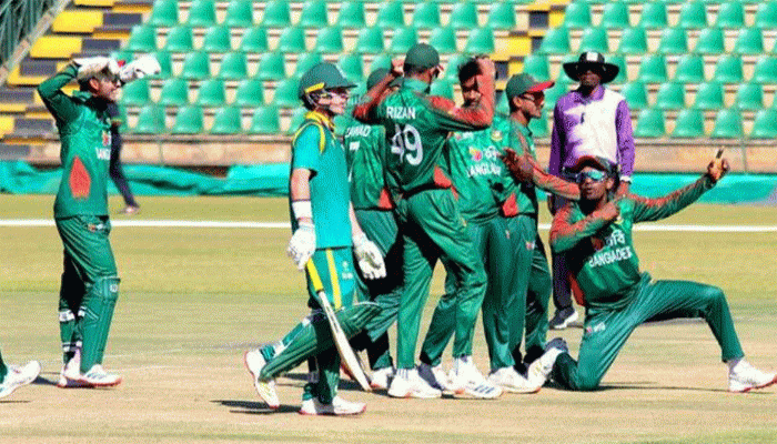 দক্ষিণ আফ্রিকাকে দেড়শর আগেই গুটিয়ে দিলো বাংলাদেশ