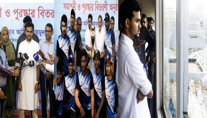 রাজশাহী বিভাগীয় ক্রিকেট স্টেডিয়াম পরিদর্শন করলেন যুব ও ক্রীড়া উপদেষ্টা রাজশাহী বিভাগীয় ক্রিকেট স্টেডিয়াম পরিদর্শন করলেন যুব ও ক্রীড়া উপদেষ্টা