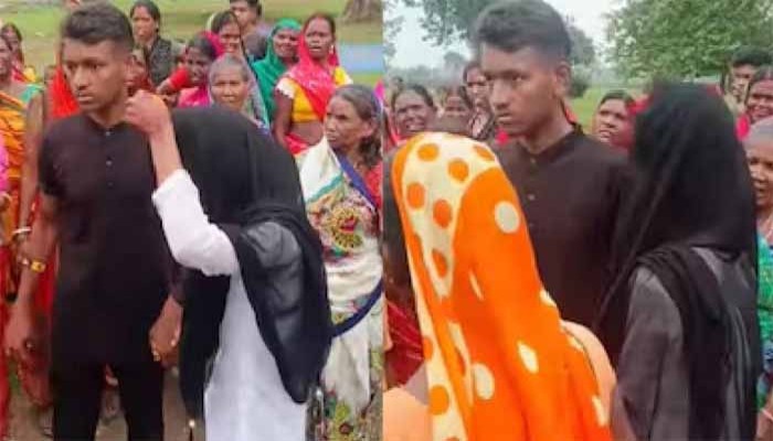 মধ্যরাতে প্রেমিকার সঙ্গে দেখা করতে গিয়ে ধরা, অতঃপর গ্রামবাসীর চাপে বিয়ে