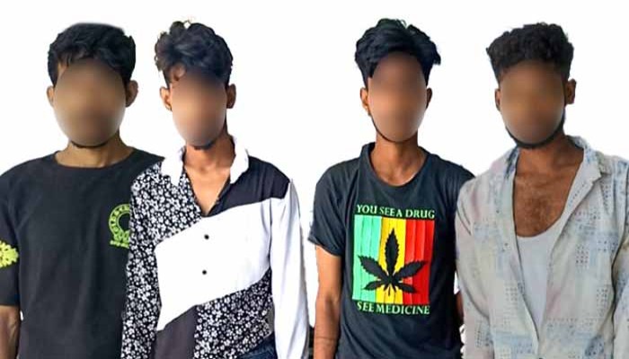 নগরীর শাহমখদুম থানা পুলিশের অভিযানে গ্রেফতার ৪ চোর নগরীর শাহমখদুম থানা পুলিশের অভিযানে গ্রেফতার ৪ চোর