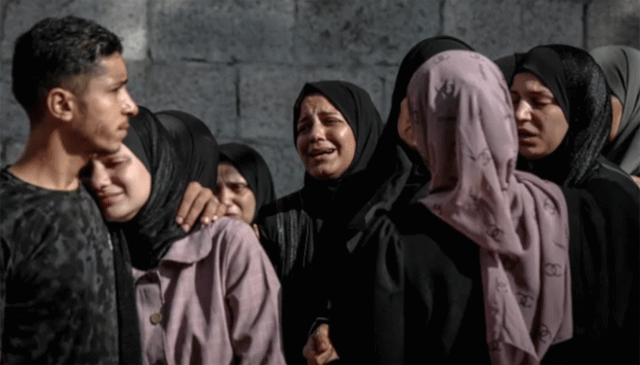 ফিলিস্তিনে ২৪ ঘণ্টায় নিহত ৫৭, অনাহারে আরও ৭ জনের মৃত্যু