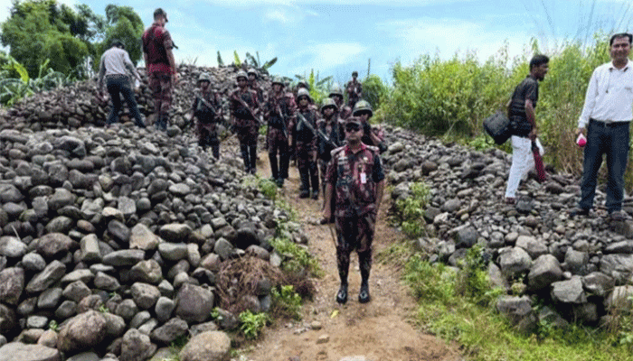 সিলেটে উৎমাছড়া পর্যটনকেন্দ্র থেকে ২ লাখ ঘনফুট পাথর উদ্ধার
