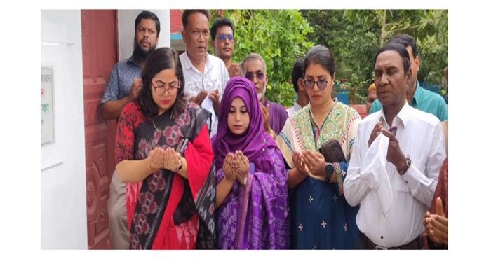 মোহনপুরে দলিল লেখক সমিতির নবনির্মিত ভবনের উদ্বোধন