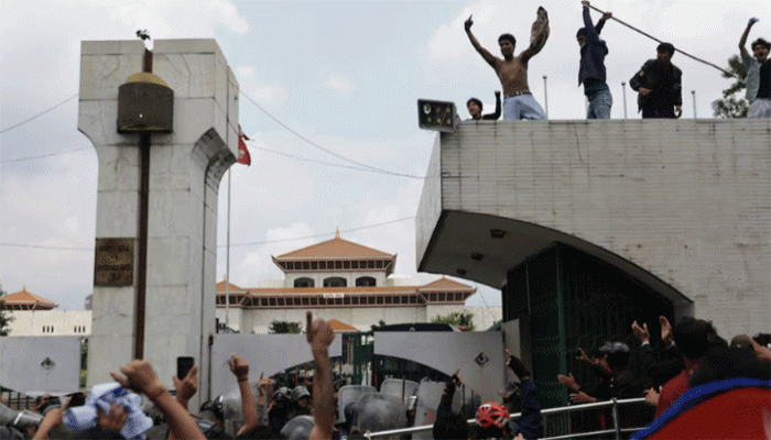 নেপালে ‘জেন-জি বিক্ষোভে’ সংঘর্ষ, নিহত ১৪