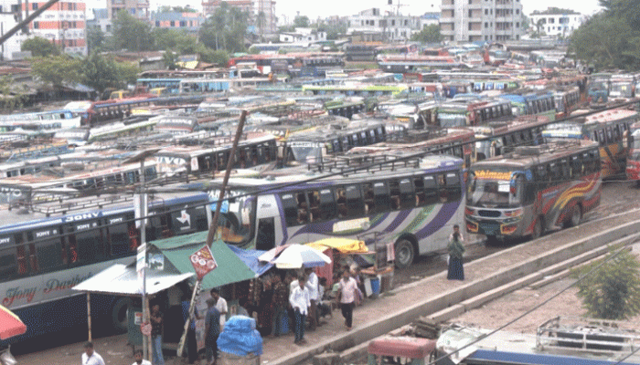 দক্ষিণাঞ্চলের ৫ জেলায় অনির্দিষ্টকালের পরিবহন ধর্মঘট দক্ষিণাঞ্চলের ৫ জেলায় অনির্দিষ্টকালের পরিবহন ধর্মঘট