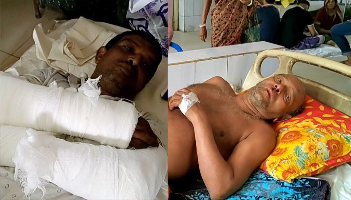 মাদারীপুরে প্রেমঘটিত বিষয়ে দু’পক্ষের মধ্যে রক্তক্ষয়ী  সংঘর্ষে  আহত ১২