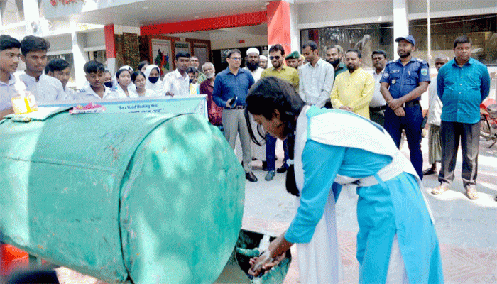 লালপুরে বিশ্ব হাত ধোয়া দিবস উদযাপন লালপুরে বিশ্ব হাত ধোয়া দিবস উদযাপন