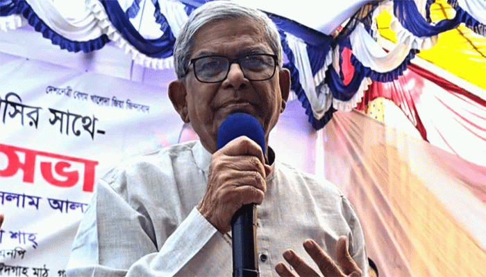 দয়া করে দেশটাকে বাঁচান, বিভাজন সৃষ্টি করবেন না: মির্জা ফখরুল