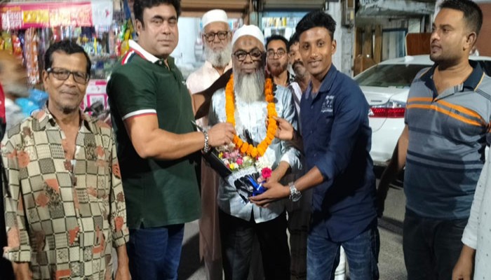 রাজশাহী নগর বিএনপির নবনির্বাচিত সভাপতির সঙ্গে আল মামুনের সৌজন্য সাক্ষাৎ